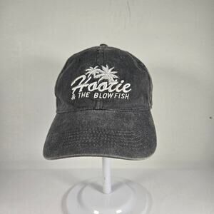 Hootie And The Blowfish Heathered Gray Embroidered Baseball Cap. One Size